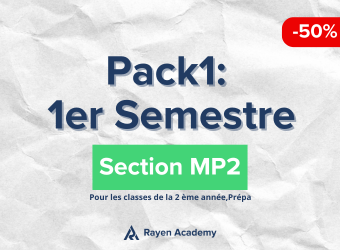 Pack 1er semestre MP2